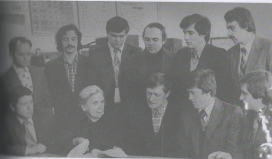 Алексеева с аспирантами