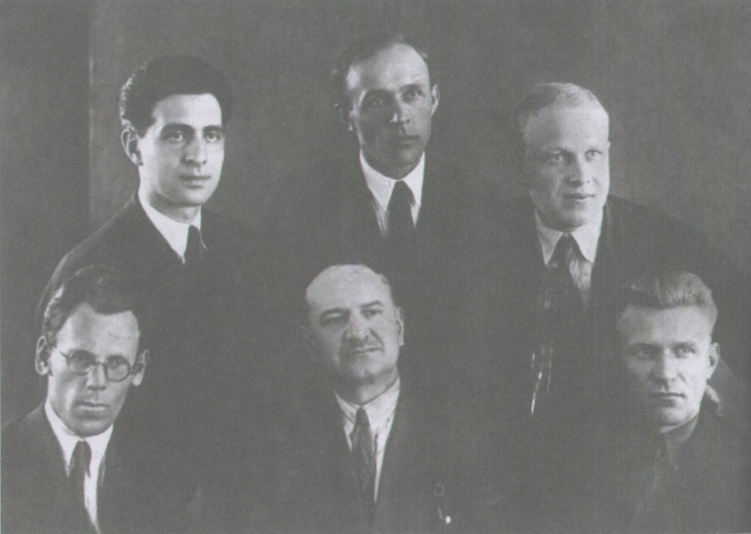 Анохин со студентами