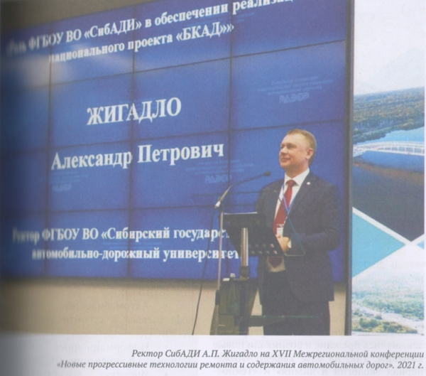 А.П. Жигадло на конференции